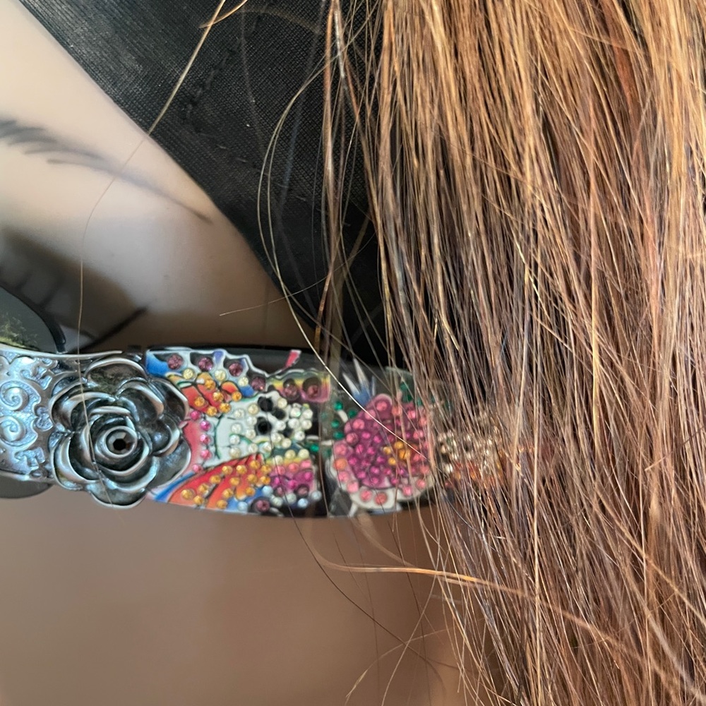 Ed Hardy Black VINTAGE Women's Sunglasses! - Picture 7 of 16